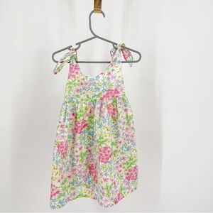 Pink and Green Casual Dress with Vibrant Colors